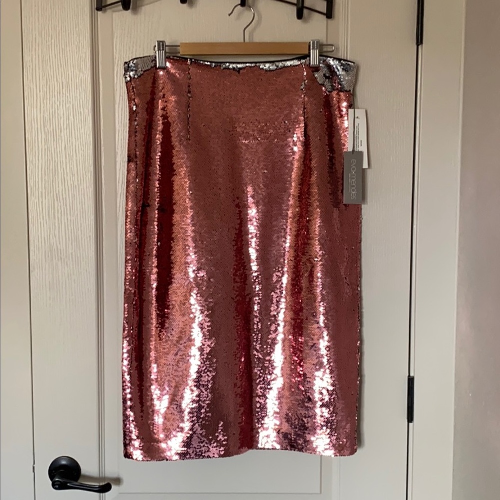 eva mendes for New York & Company Sequin Skirt
